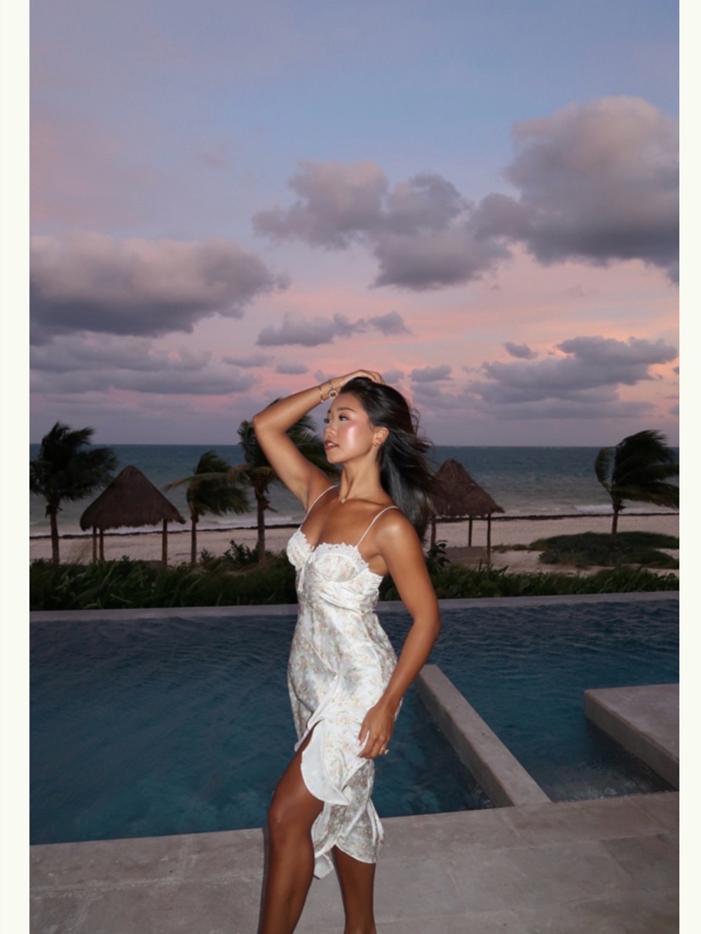 For Love & Lemons Chania Midi Dress